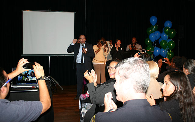 Adam Kruggel of CCISCO speaking on the communities win in successfully diverting $4million of AB 109 funding from a potential Contra Costa County jail expansion.